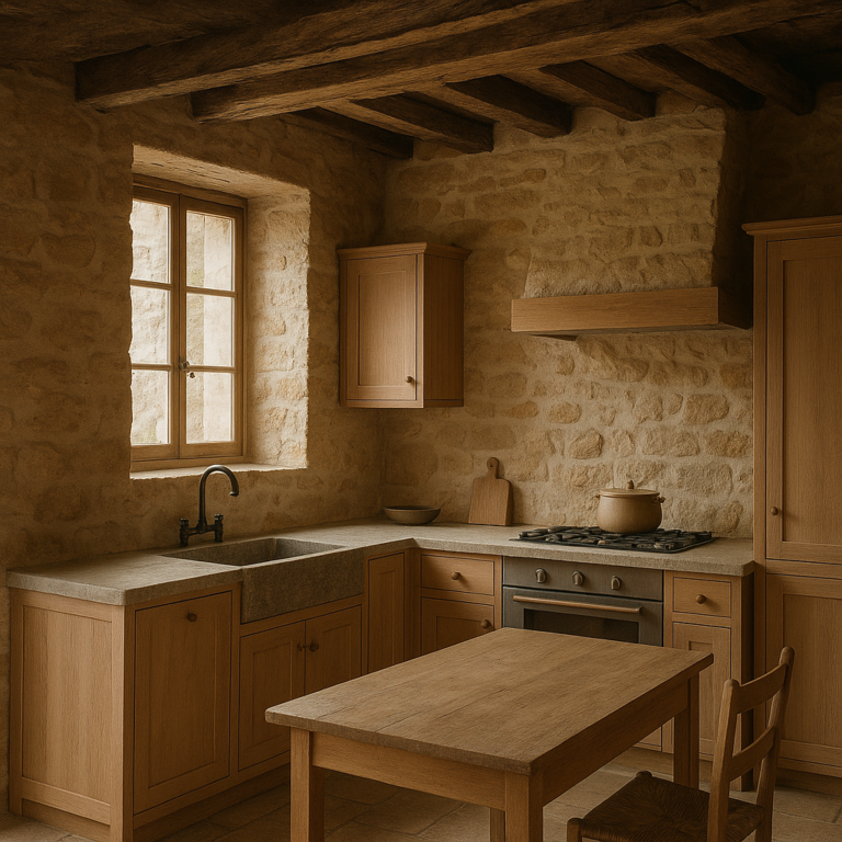 Comment aménager une cuisine dans une maison ancienne ?
