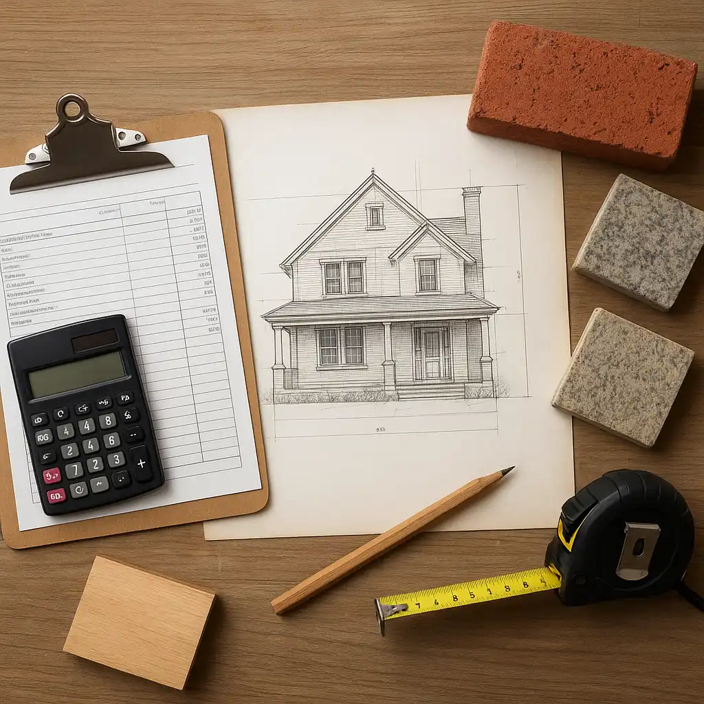 Calcul du budget travaux pour une maison ancienne