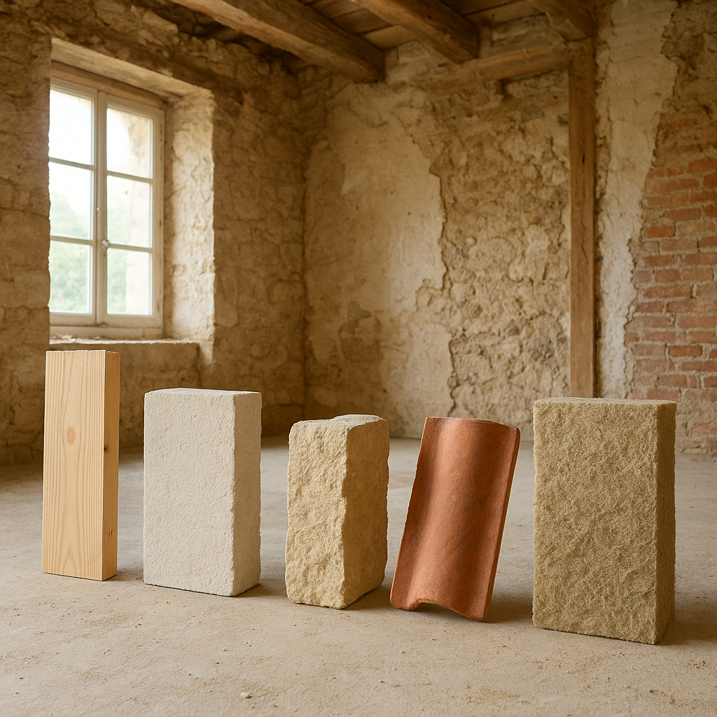 Quels matériaux choisir pour rénover une maison ancienne ? 2 Comparatif des matériaux pour rénover une maison ancienne