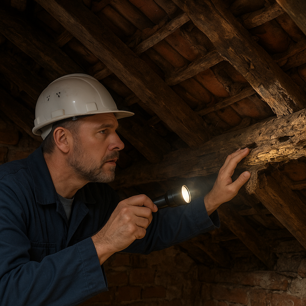 Quels travaux vérifier avant d’acheter une maison ancienne ? 2 Inspection de la toiture et de la charpente avant achat d’une maison ancienne
