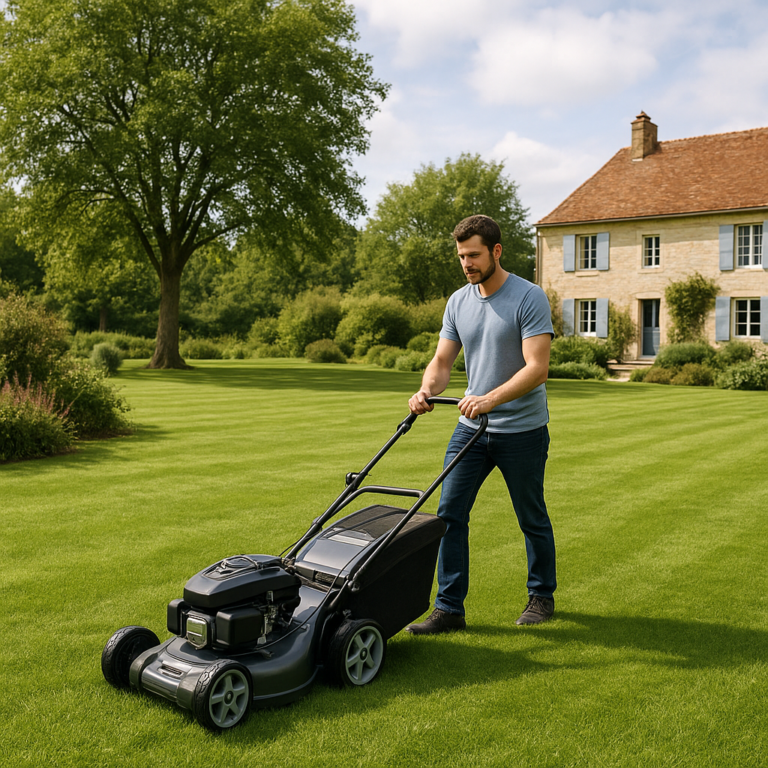 Quelle tondeuse choisir pour un grand terrain à la campagne ?