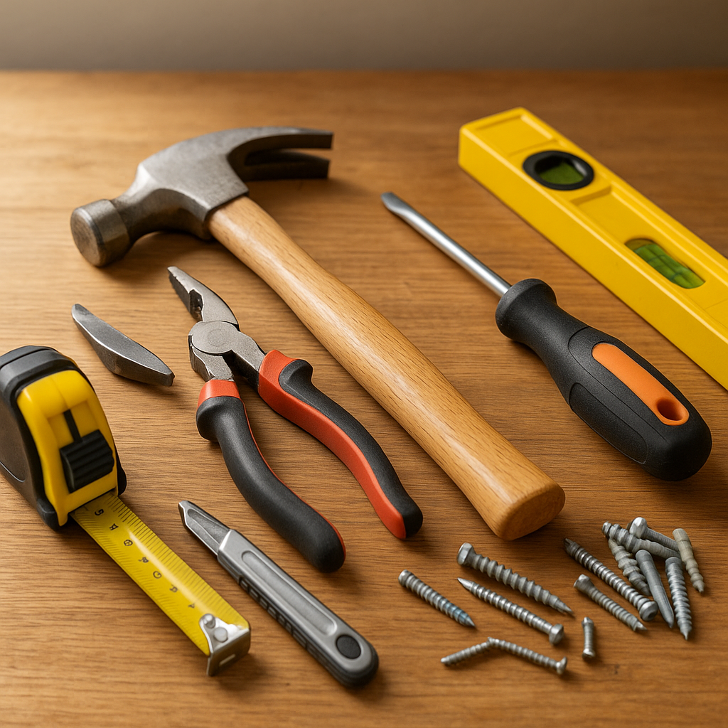 Outillage de base pour bricoler à la maison