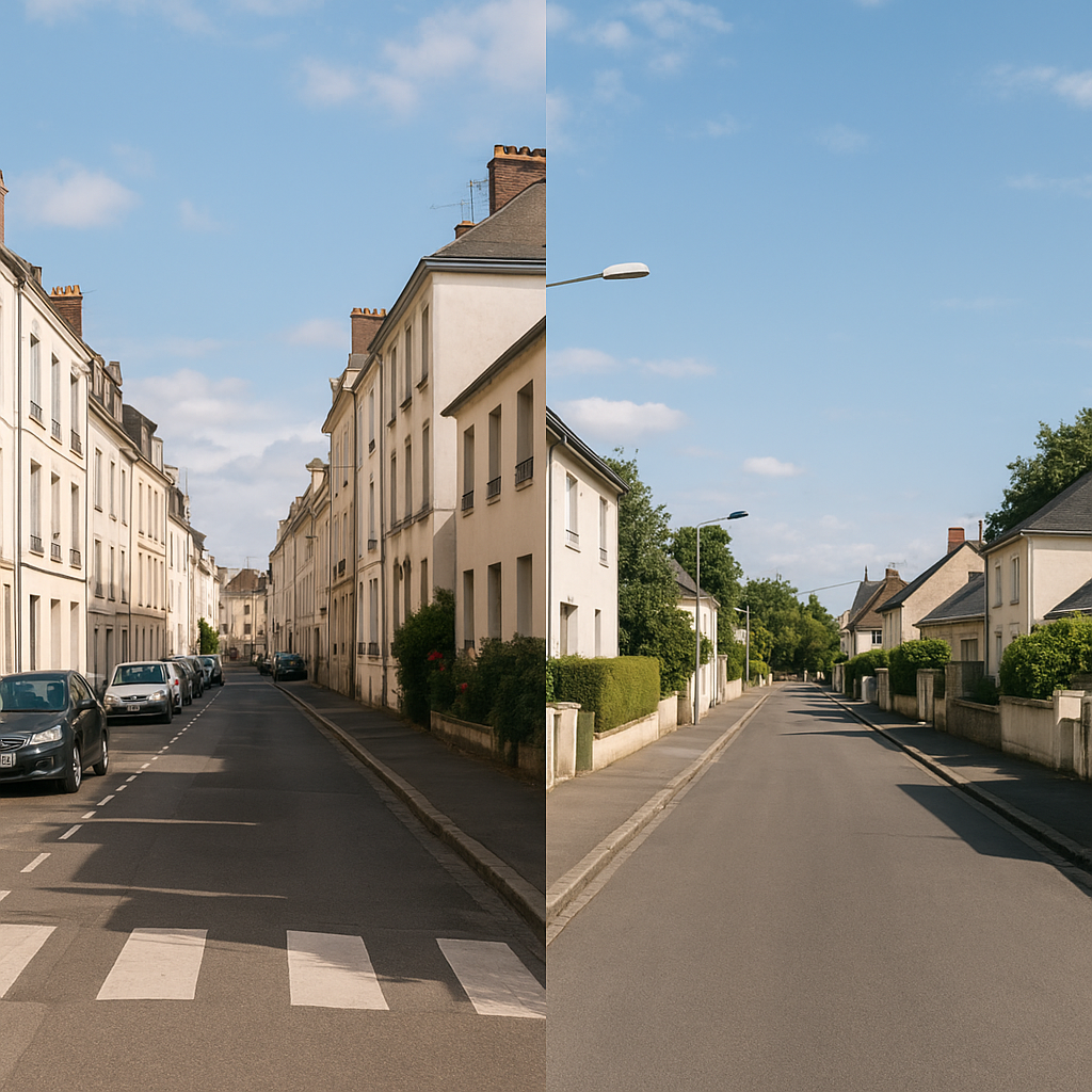 Comparaison du marché immobilier entre Nantes et Angers