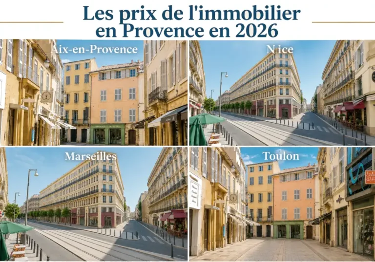 Immobilier en Provence-Côte d’Azur : Marseille, Nice, Toulon, Aix-en-Provence… jusqu’où peuvent aller les prix ?