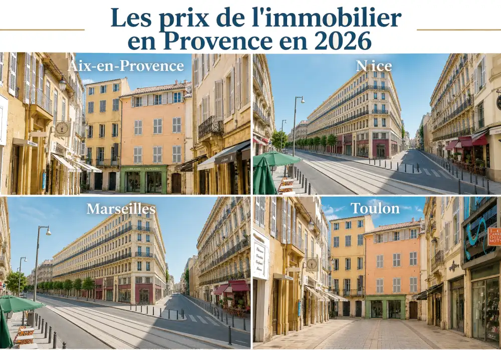 vue d'un quartier résidentiel montrant des immeubles, des volets, Nice, Marseilles, toulon, Aix-en-Provence