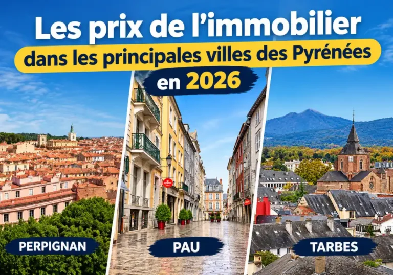 Immobilier dans les Pyrénées : Pau, Tarbes, Perpignan… quelles villes résistent le mieux ?