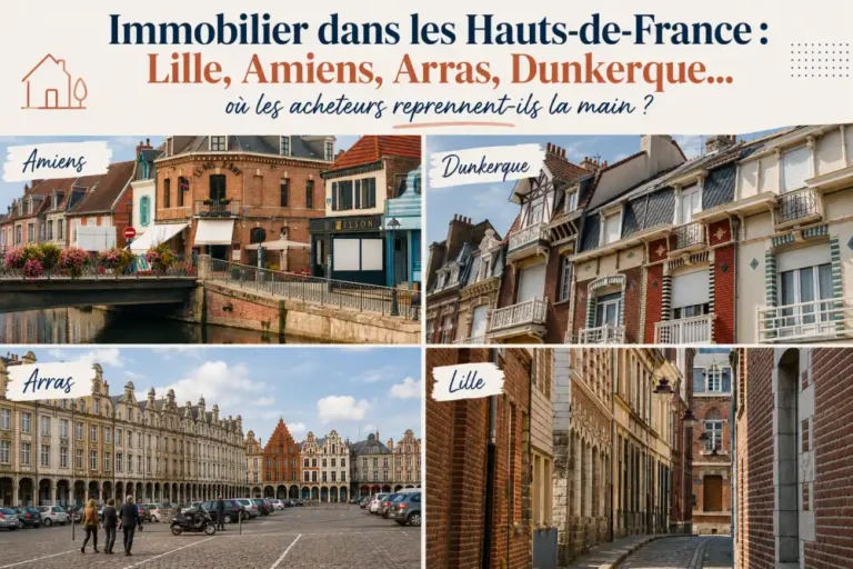 Immobilier dans les Hauts-de-France : Lille, Amiens, Arras, Dunkerque… où les acheteurs reprennent-ils la main ?