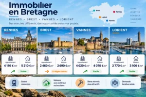 Immobilier en Bretagne : Rennes, Brest, Vannes, Lorient… ce que révèlent les notaires sur les prix 6 Rennes, Brest, Lorient, Vannes, tous les prix de l'immobilier en 2026