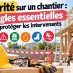 ouvrier chantier veste jaune